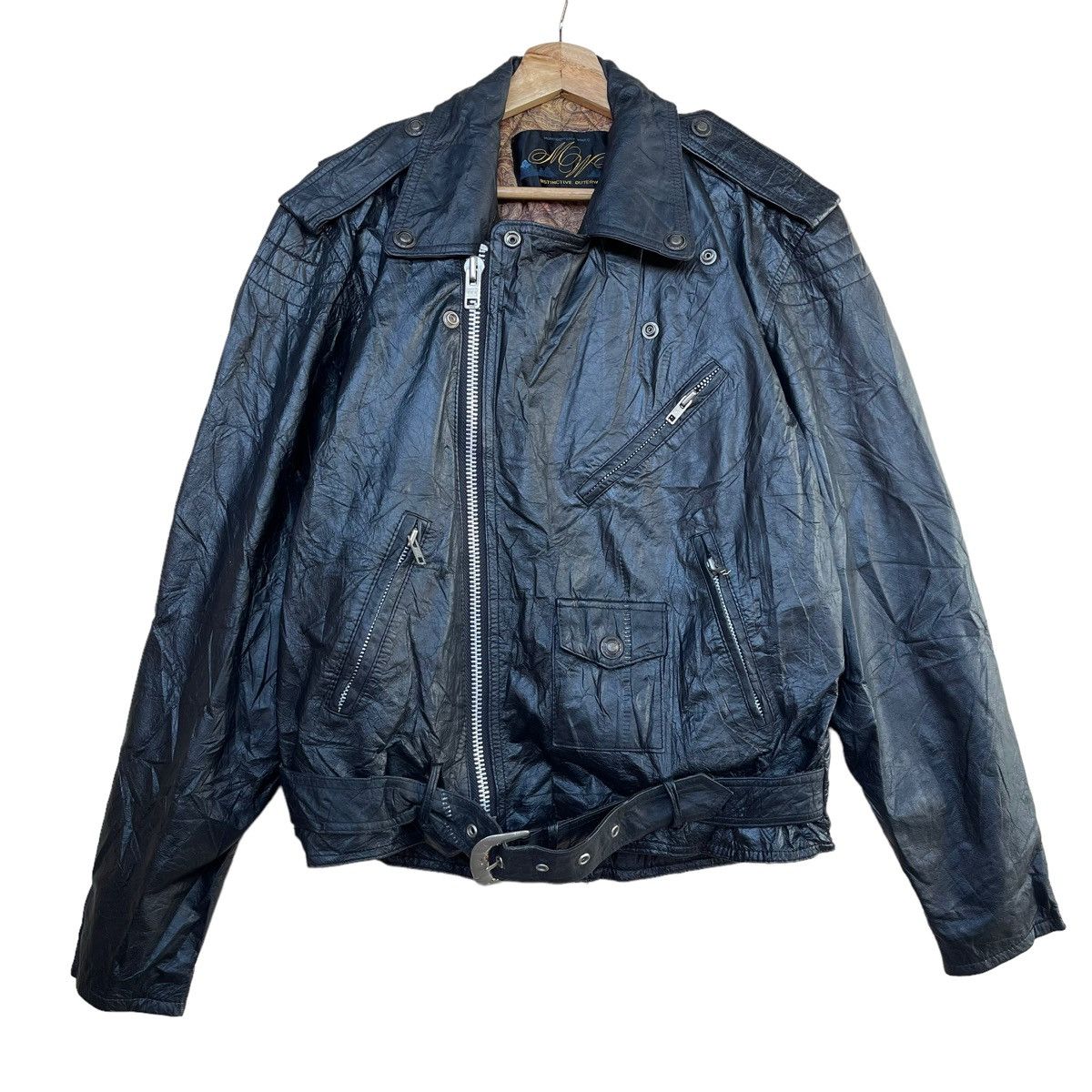Japanese Brand × Seditionaries × Vintage Gas Panic Tokyo Double Collar Zipper Jacket Size M Size US M / EU 48-50 / 2 - 8 Thumbnail