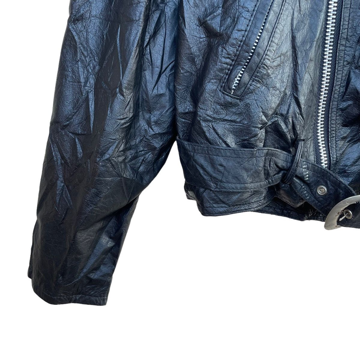 Japanese Brand × Seditionaries × Vintage Gas Panic Tokyo Double Collar Zipper Jacket Size M Size US M / EU 48-50 / 2 - 13 Thumbnail