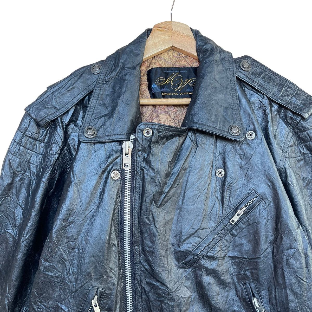 Japanese Brand × Seditionaries × Vintage Gas Panic Tokyo Double Collar Zipper Jacket Size M Size US M / EU 48-50 / 2 - 10 Thumbnail