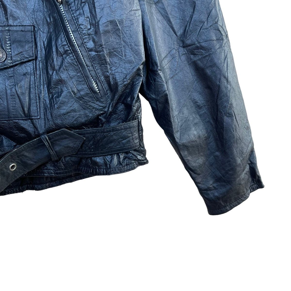 Japanese Brand × Seditionaries × Vintage Gas Panic Tokyo Double Collar Zipper Jacket Size M Size US M / EU 48-50 / 2 - 12 Thumbnail