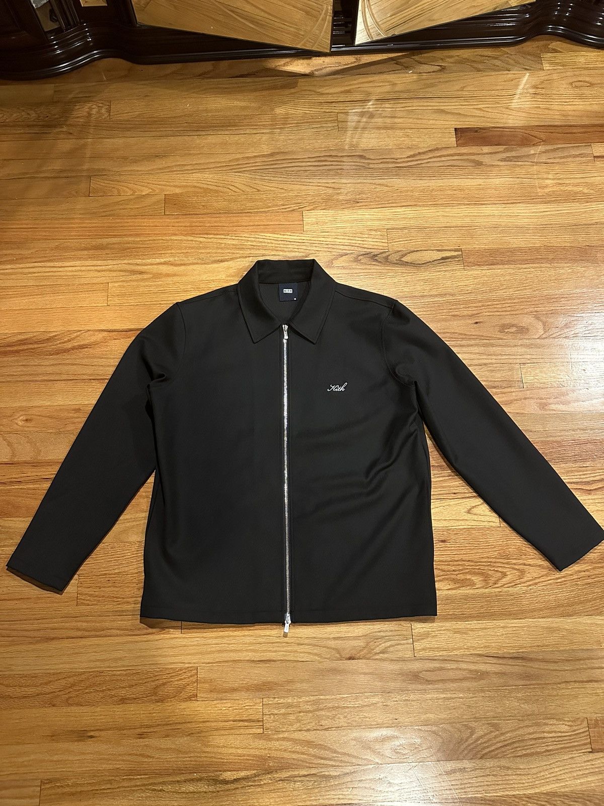 Kith Kith Double Knit Coaches Jacket Black | Grailed