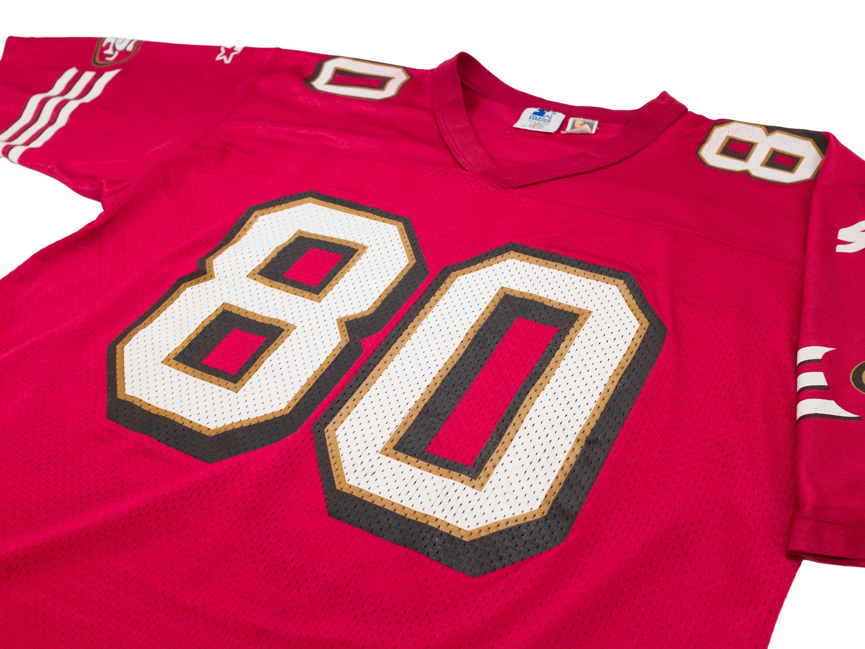 1992-95 San Francisco 49ers Rice #80 Starter Away Jersey