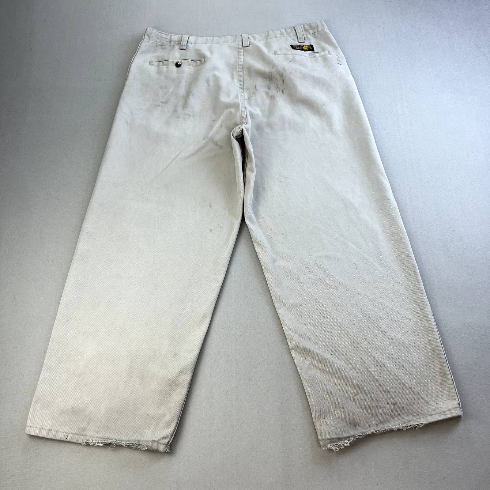 Vintage Vintage Ben Davis Pants Mens 38 Tan Chino Gorilla Cut Work