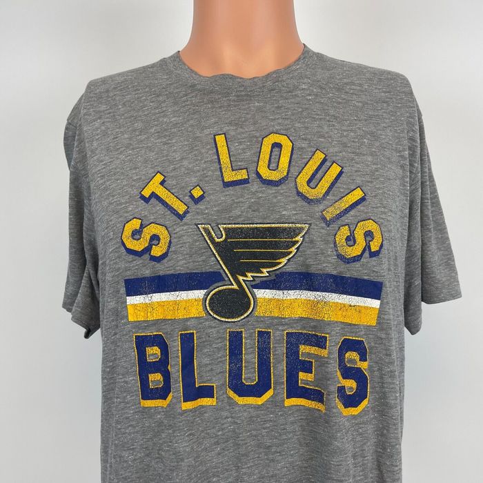 Vintage St Louis Blues Hockey NHL T Shirt Large 
