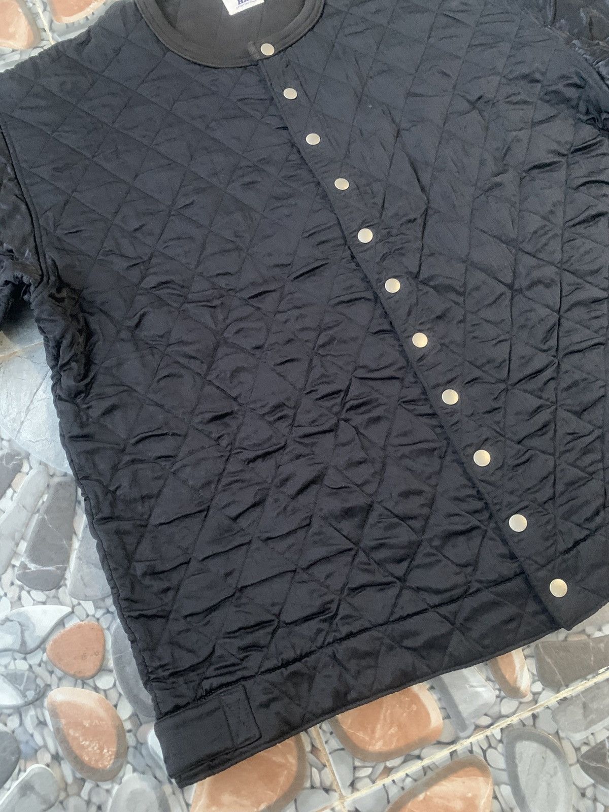 Hai Sporting Gear × Issey Miyake × Vintage 90’s HSG Issey Miyake Mandarin Collar Quilted Jacket Size US M / EU 48-50 / 2 - 12 Thumbnail