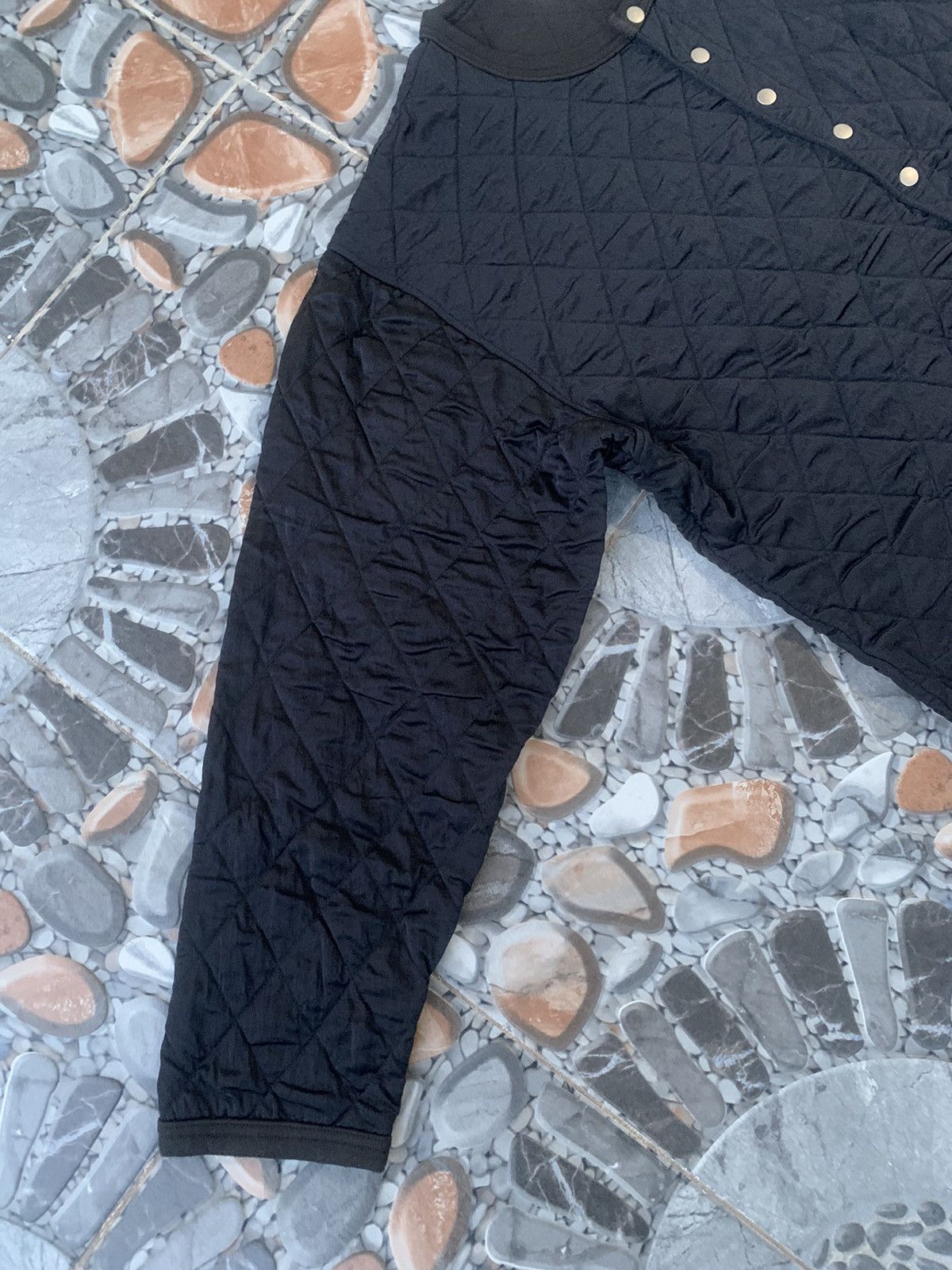 Hai Sporting Gear × Issey Miyake × Vintage 90’s HSG Issey Miyake Mandarin Collar Quilted Jacket Size US M / EU 48-50 / 2 - 14 Thumbnail