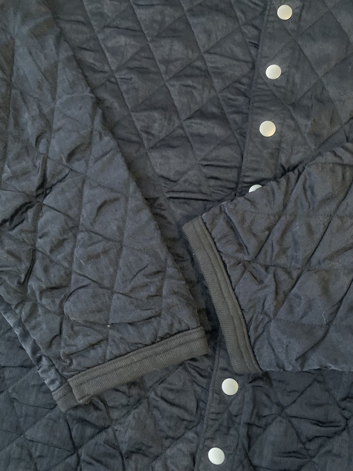 Hai Sporting Gear × Issey Miyake × Vintage 90’s HSG Issey Miyake Mandarin Collar Quilted Jacket Size US M / EU 48-50 / 2 - 17 Thumbnail