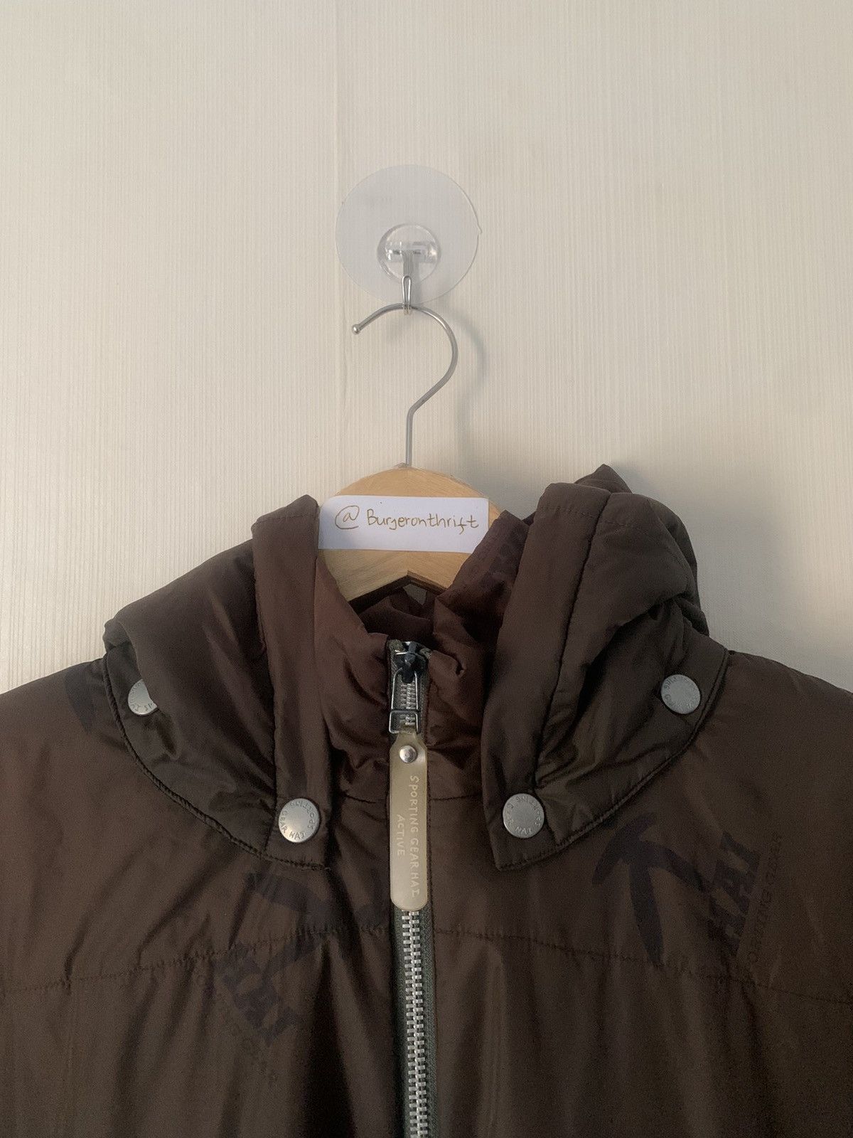 Hai Sporting Gear × Issey Miyake Hai Sporting Gear Overprint Down Jacket Size US M / EU 48-50 / 2 - 5 Thumbnail