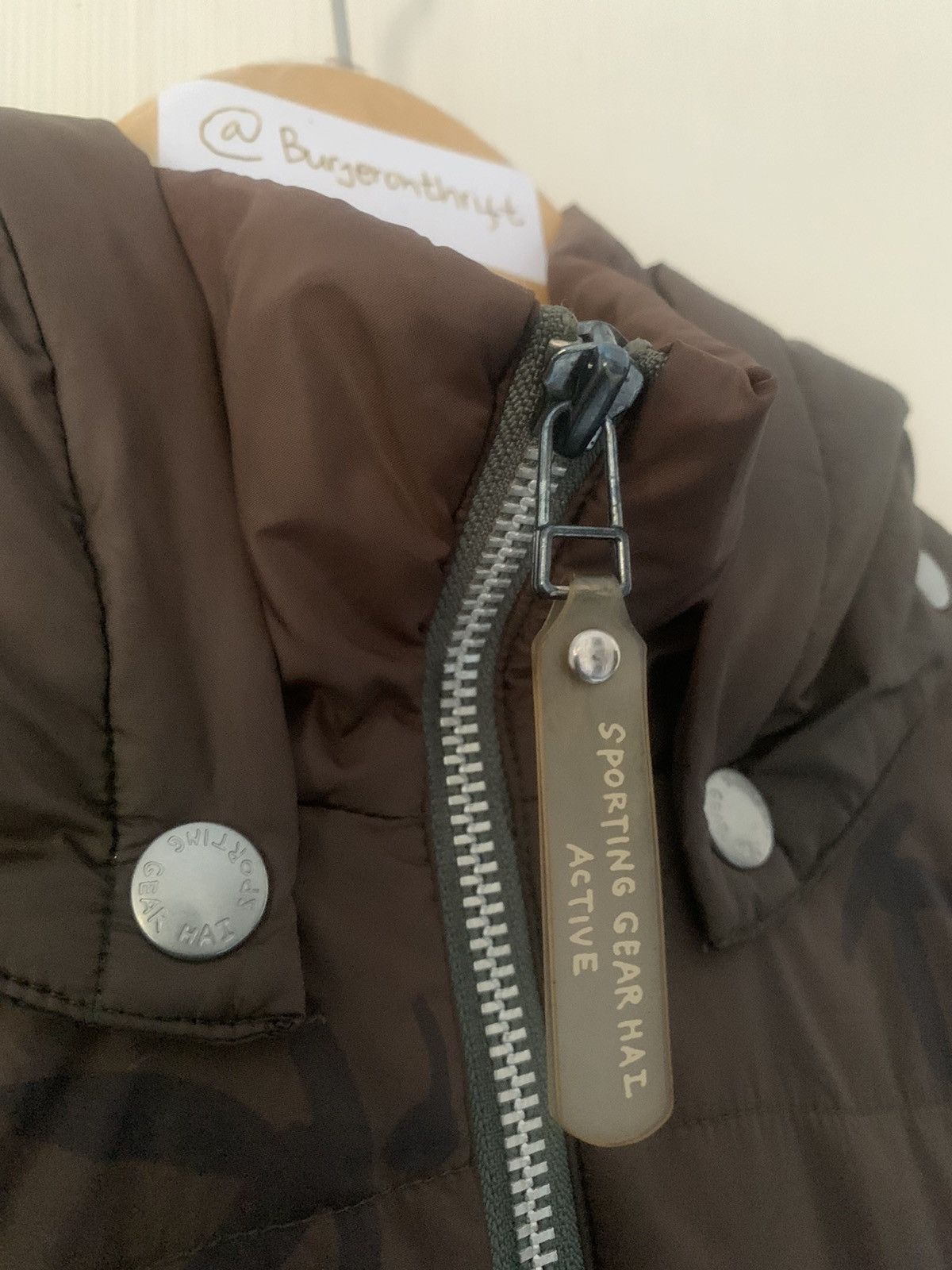 Hai Sporting Gear × Issey Miyake Hai Sporting Gear Overprint Down Jacket Size US M / EU 48-50 / 2 - 14 Thumbnail