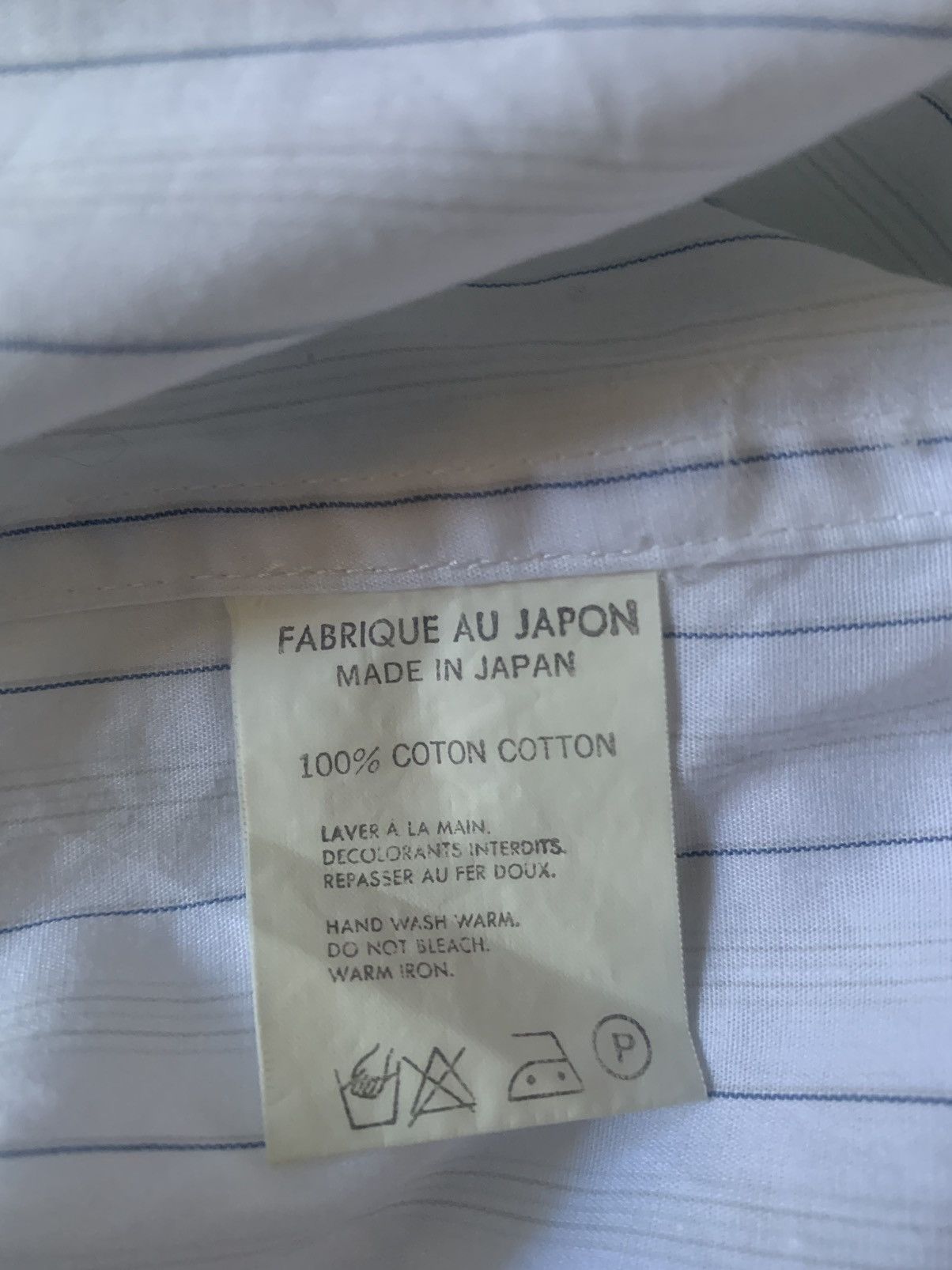 Yohji Yamamoto Y’s Yohji Yamamoto White Shirt Size US M / EU 48-50 / 2 - 9 Thumbnail