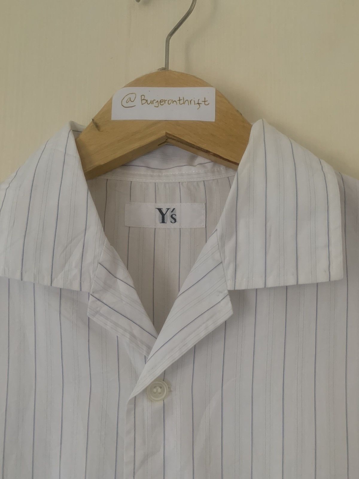 Yohji Yamamoto Y’s Yohji Yamamoto White Shirt Size US M / EU 48-50 / 2 - 3 Thumbnail
