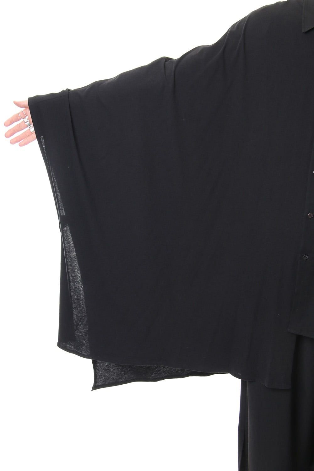 Light Manto Docking Shirt Asymmetric