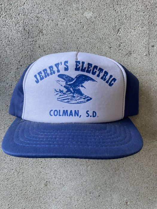 Vintage Vintage Jerry’s Electric Eagle trucker hat Grailed