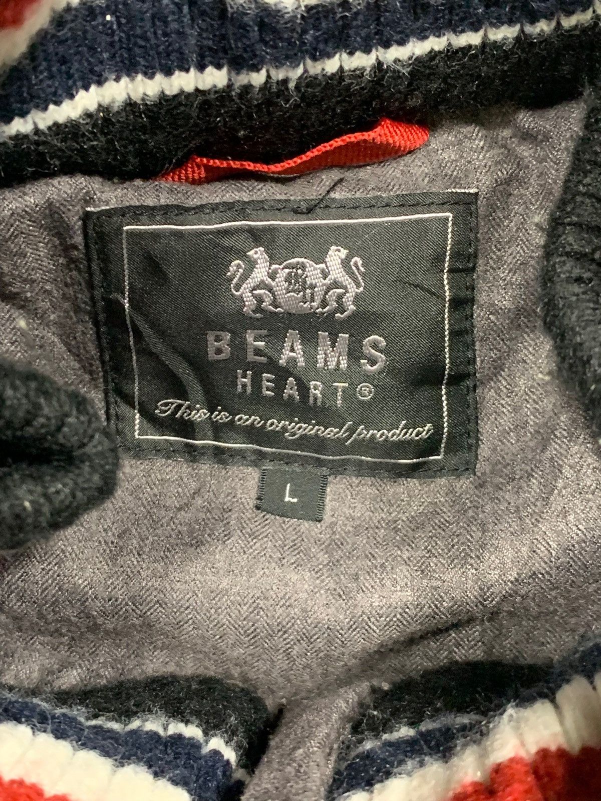 Beams Plus Beams Hearts Quilted Jacket Hidden Hood Size US M / EU 48-50 / 2 - 7 Thumbnail