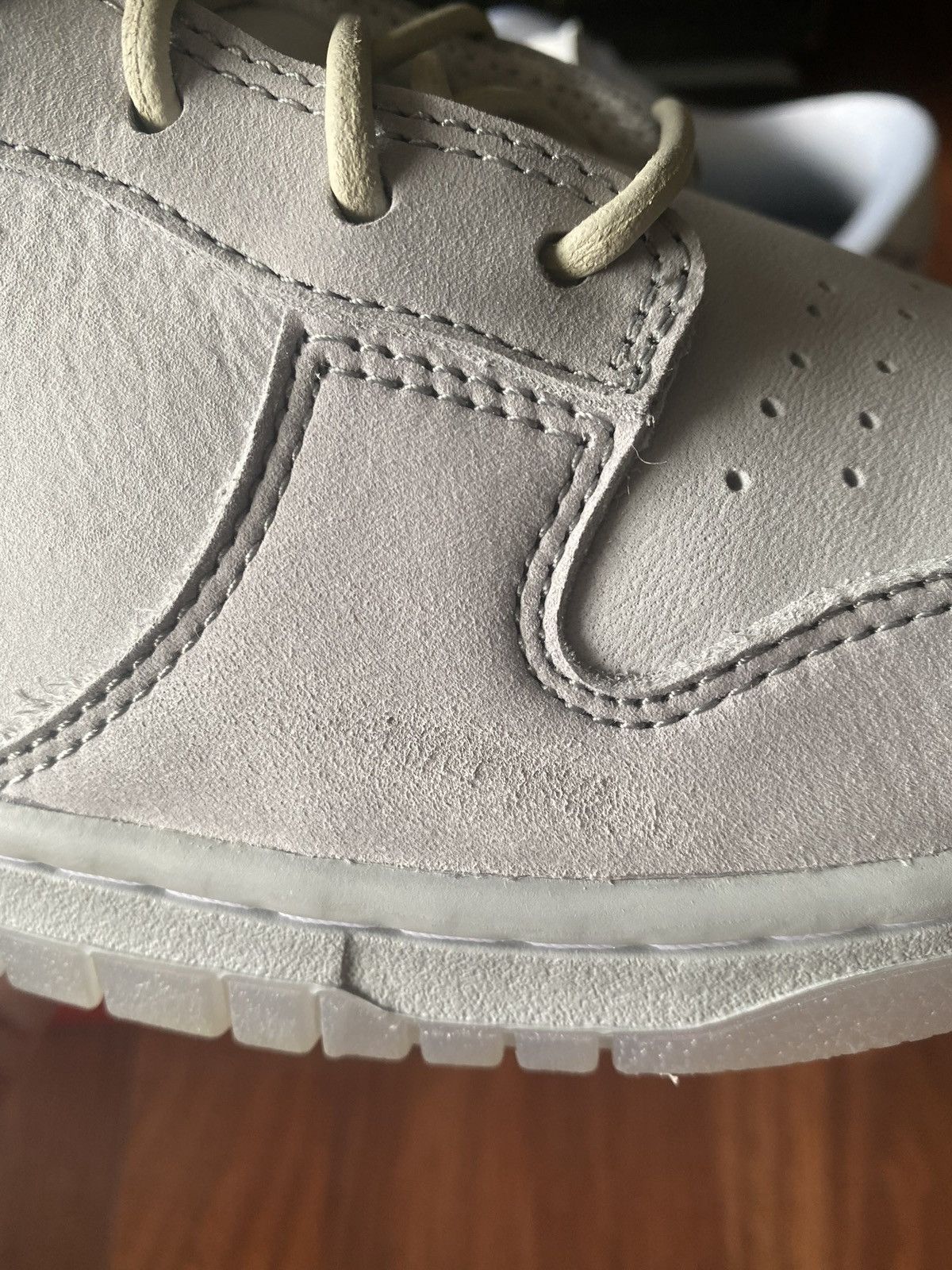 Nike Nike Dunk Low Wolf Grey Pure Platinum Size 11M DX3722-001 Size US 11 / EU 44 - 8 Thumbnail