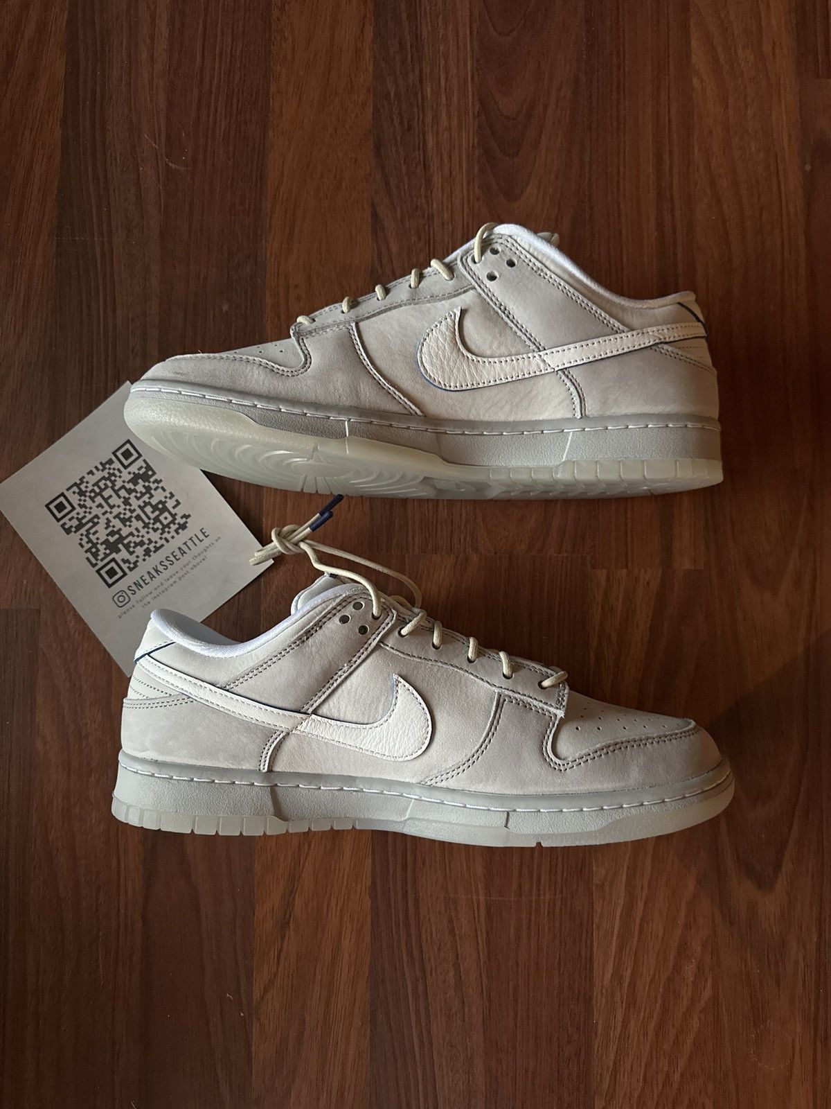 Nike Nike Dunk Low Wolf Grey Pure Platinum Size 11M DX3722-001 Size US 11 / EU 44 - 2 Thumbnail