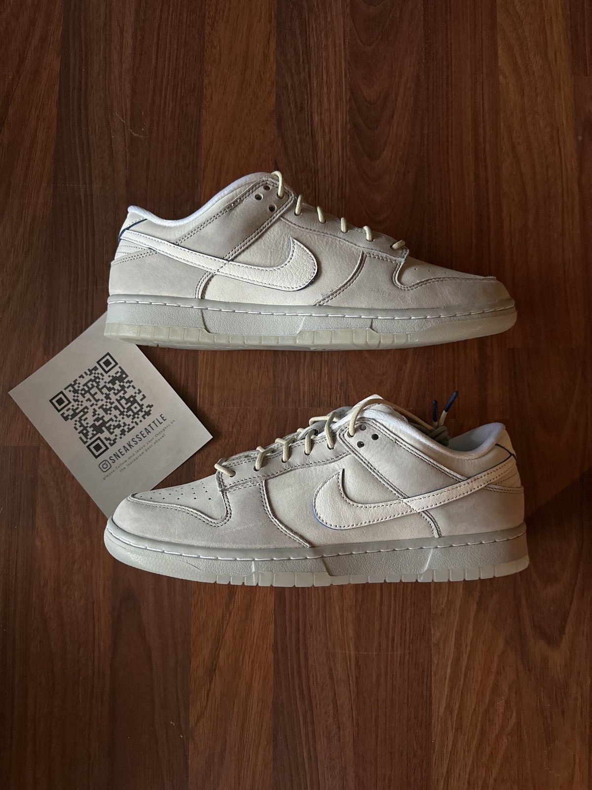 image of Nike Dunk Low Wolf Grey Pure Platinum Size 11M Dx3722-001 Shoes, Men's