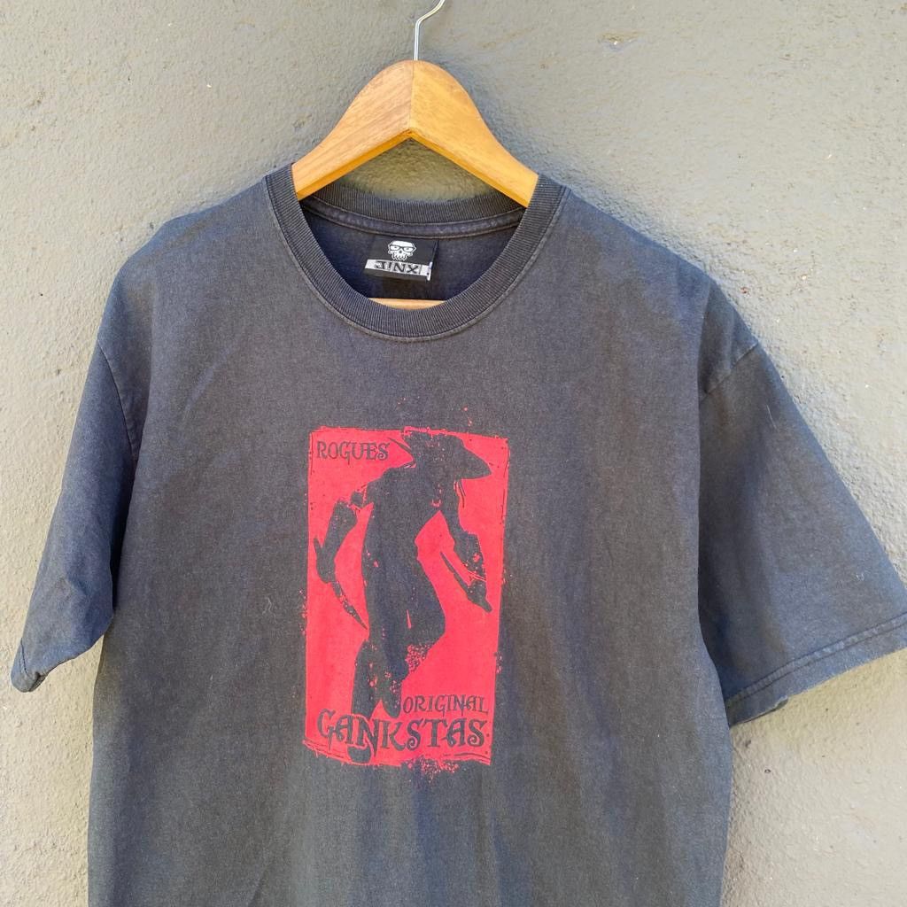 Vintage Thrashed Faded Y2K Jinx Blizzard Entertainment Tee Size US M / EU 48-50 / 2 - 2 Thumbnail
