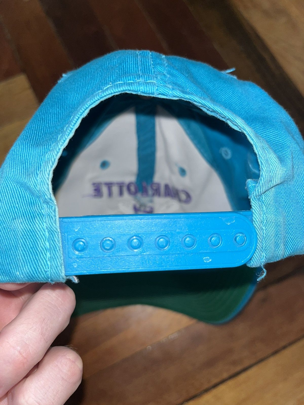 NBA × Vintage Charlotte Hornets x Vintage x NBA x Cap Size ONE SIZE - 5 Thumbnail