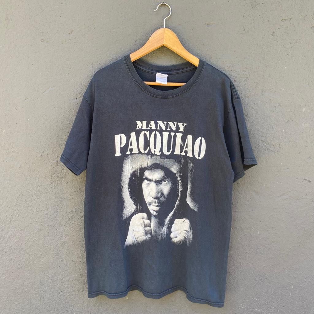 Vintage Vintage Faded Y2K Manny Pacquiao Tee | Grailed