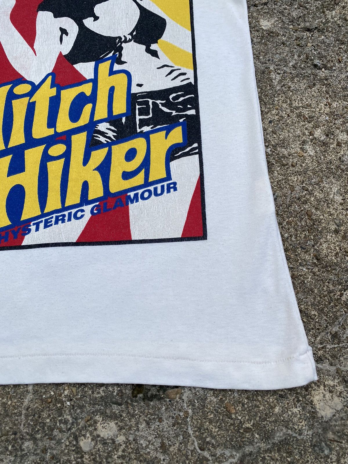 Hysteric Glamour 💥RARE💥 90s Hysteric Glamour “Hitch Hiker” Sexy/Nudes Tee Size M / US 6-8 / IT 42-44 - 6 Thumbnail