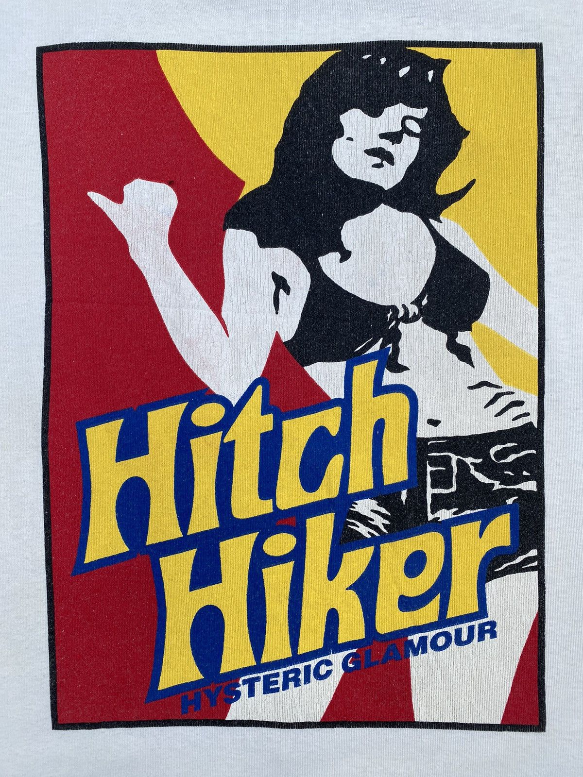Hysteric Glamour 💥RARE💥 90s Hysteric Glamour “Hitch Hiker” Sexy/Nudes Tee Size M / US 6-8 / IT 42-44 - 4 Thumbnail