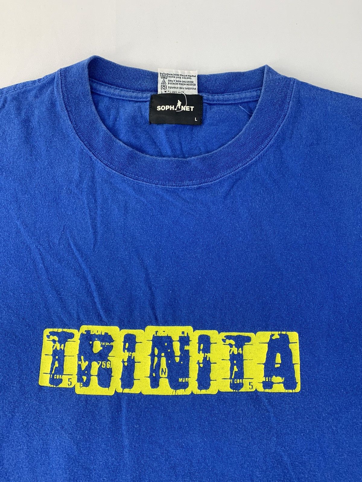 Sophnet. × Vintage Rare Sophnet. X Trinita Spell Out Crewneck Tee Size US L / EU 52-54 / 3 - 4 Thumbnail
