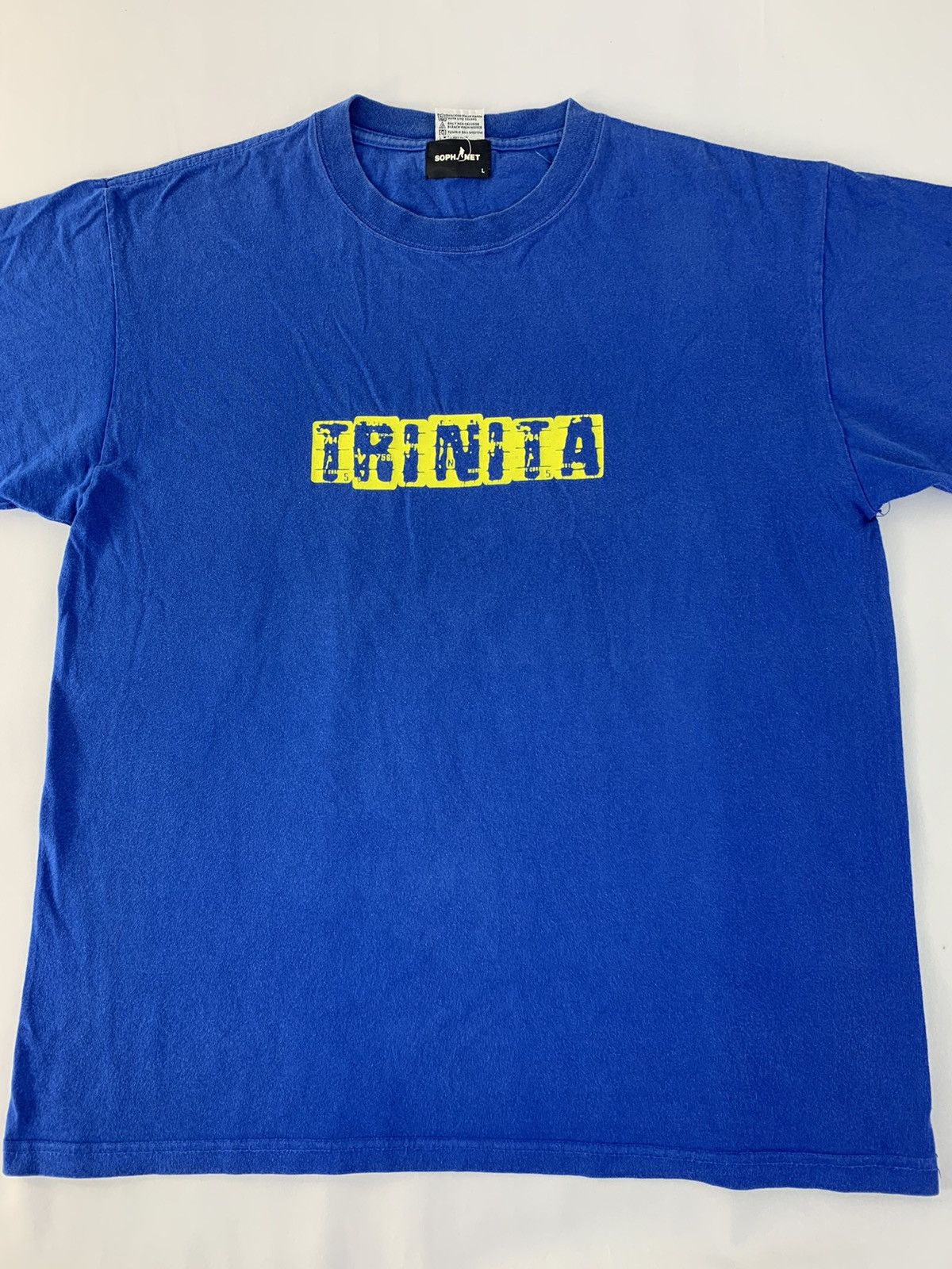 Sophnet. × Vintage Rare Sophnet. X Trinita Spell Out Crewneck Tee Size US L / EU 52-54 / 3 - 2 Thumbnail