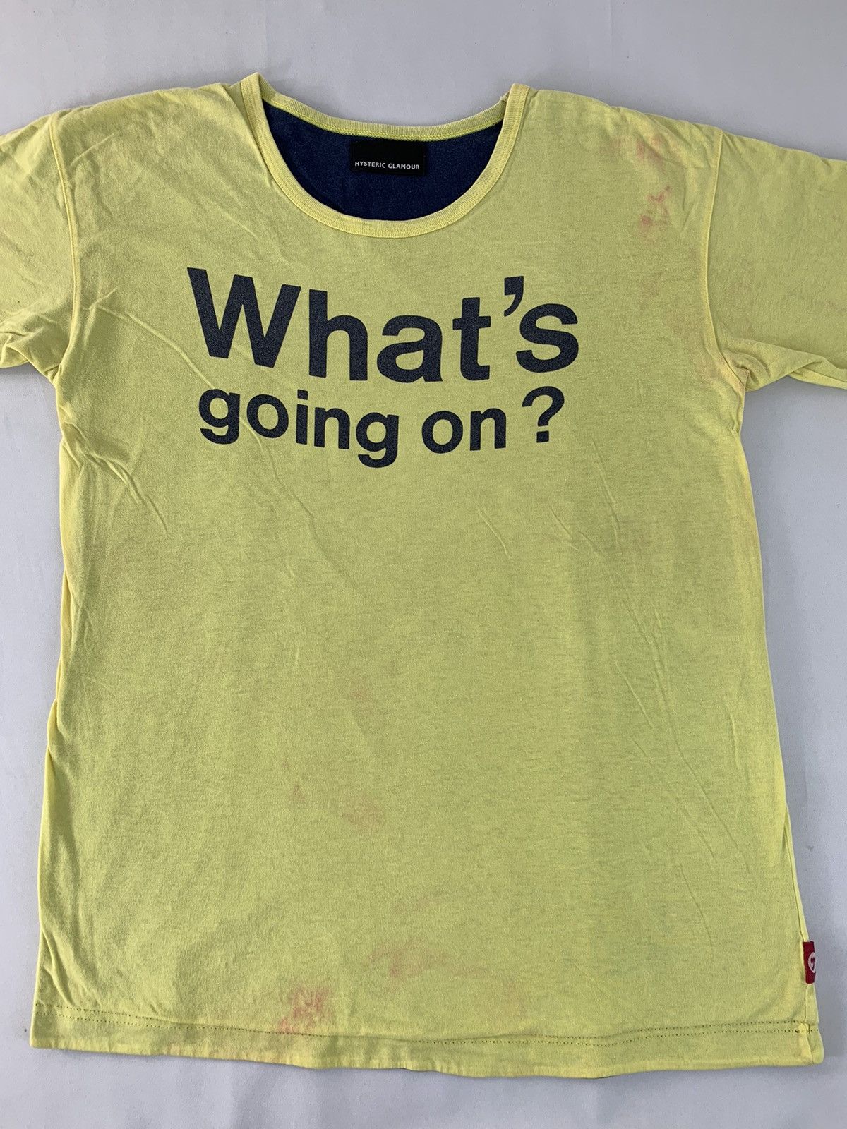 Hysteric Glamour Hype Hysteric Glamour What Going On Humour Art Tee Size US M / EU 48-50 / 2 - 2 Thumbnail