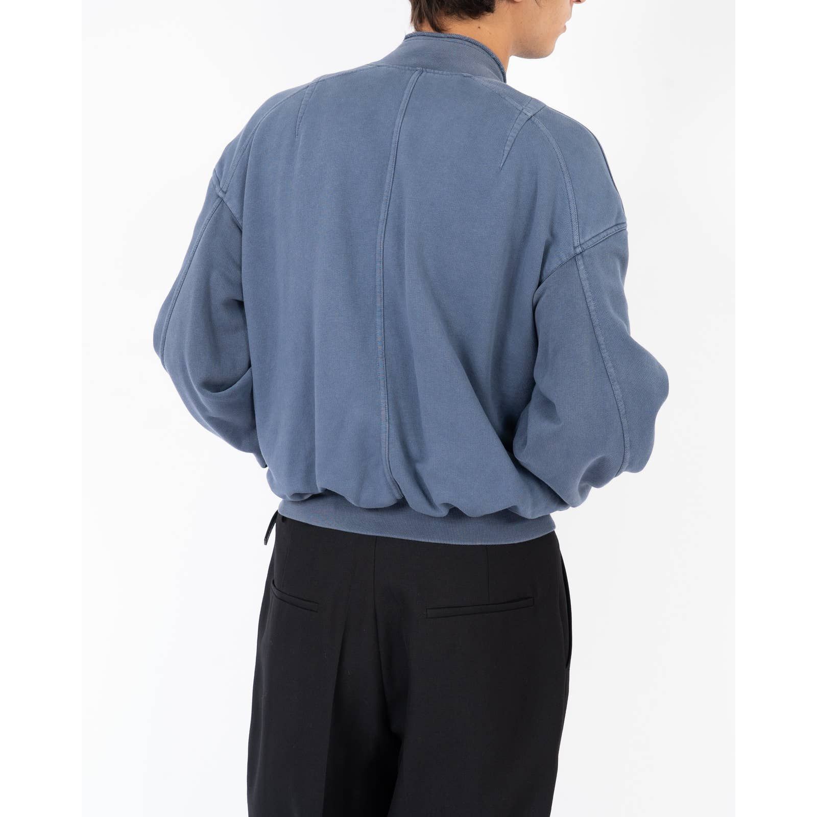 Haider Ackermann FW15 Night Blue Perth Bomber Size US XS / EU 42 / 0 - 6 Thumbnail