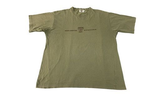 MCM × Vintage 90s MCM Legere Mode Creation Muchen Spell Out Printed Tee Size L / US 10 / IT 46 - 2 Thumbnail