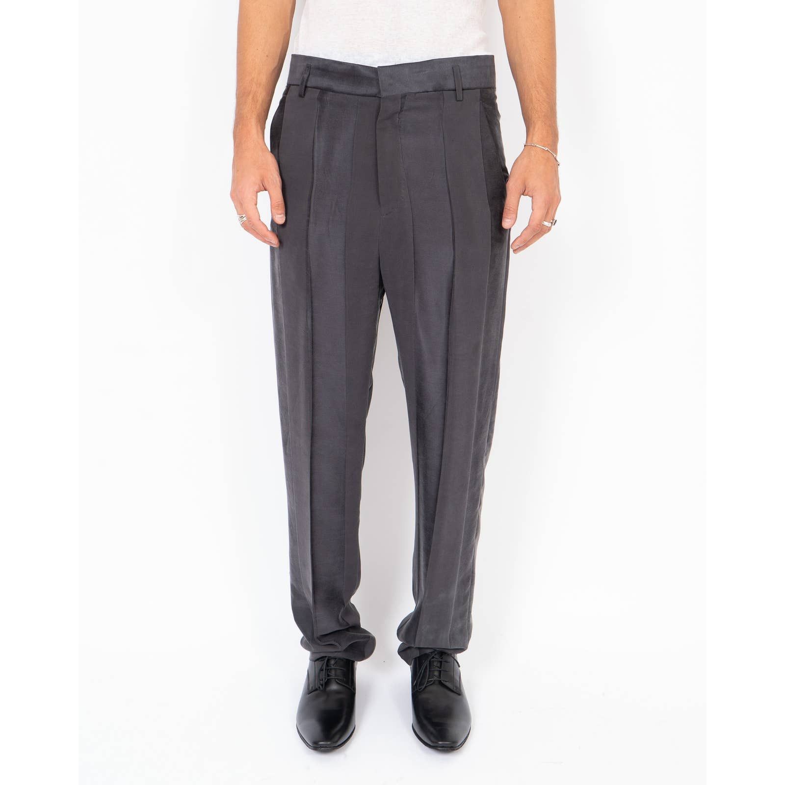 Haider Ackermann SS15 Cynapium Gun Silk Trousers Sample Size US 30 / EU 46 - 1 Thumbnail