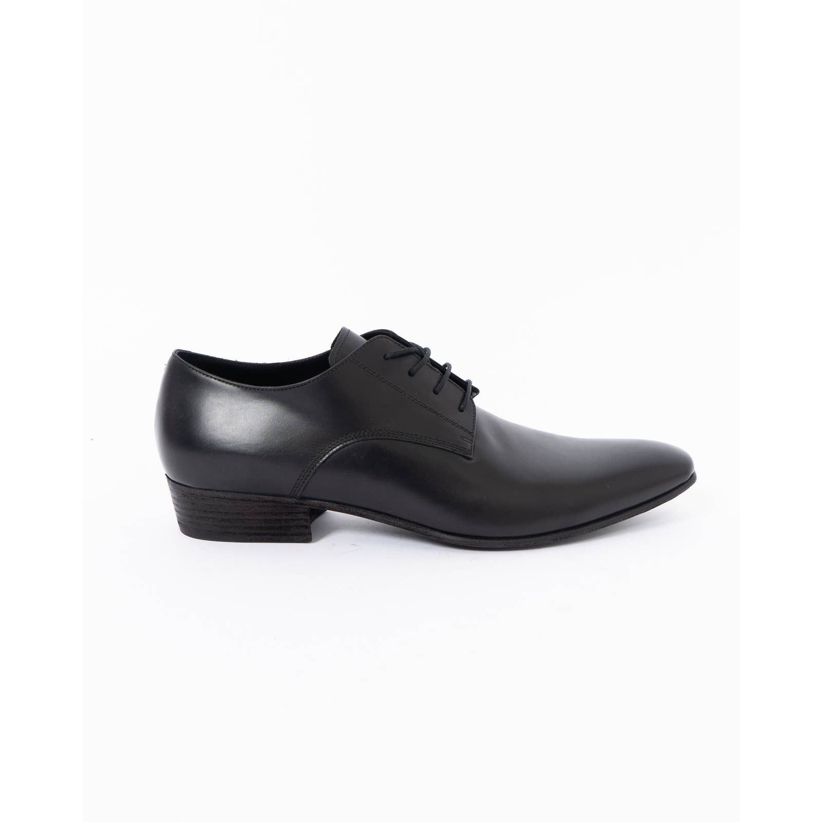 image of Haider Ackermann Fw17 Tango Laced Leather Derbies Shoes in Black, Men's (Size 11)
