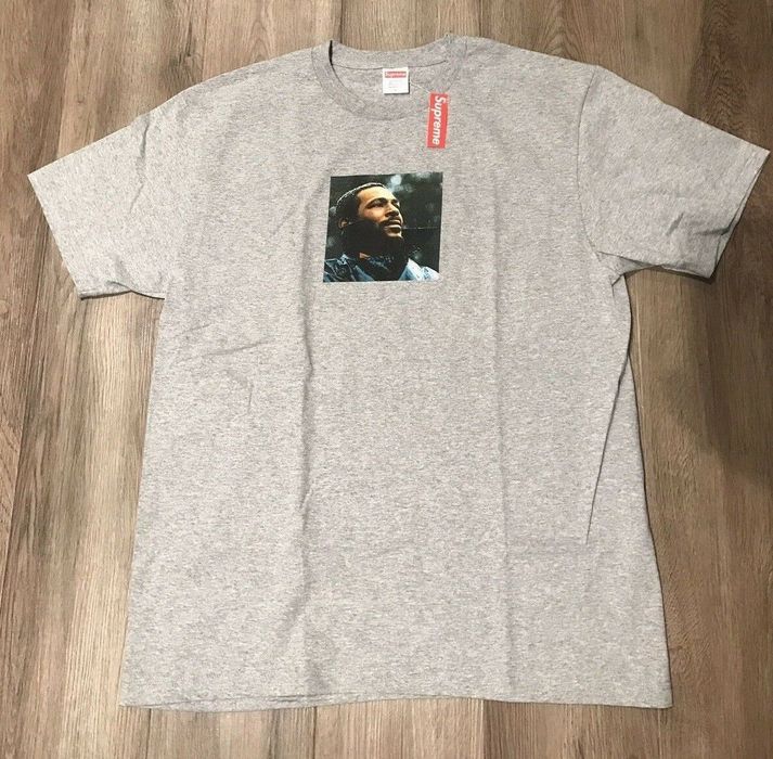 Supreme marvin hot sale gaye tee