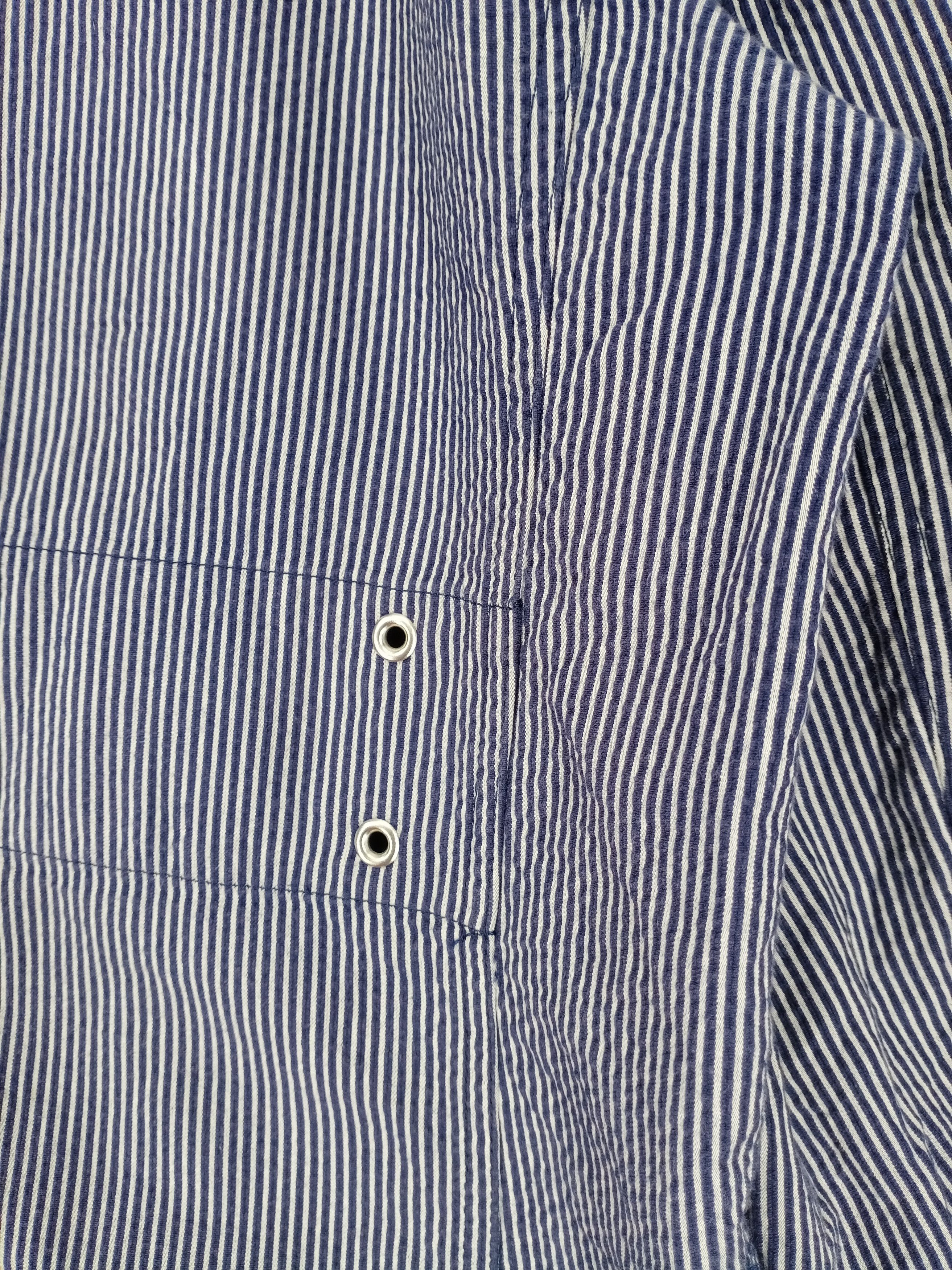 PPFM 💥RARE💥Vintage PPFM Hickory Stripe Button Workwear Jacket Size US L / EU 52-54 / 3 - 11 Thumbnail