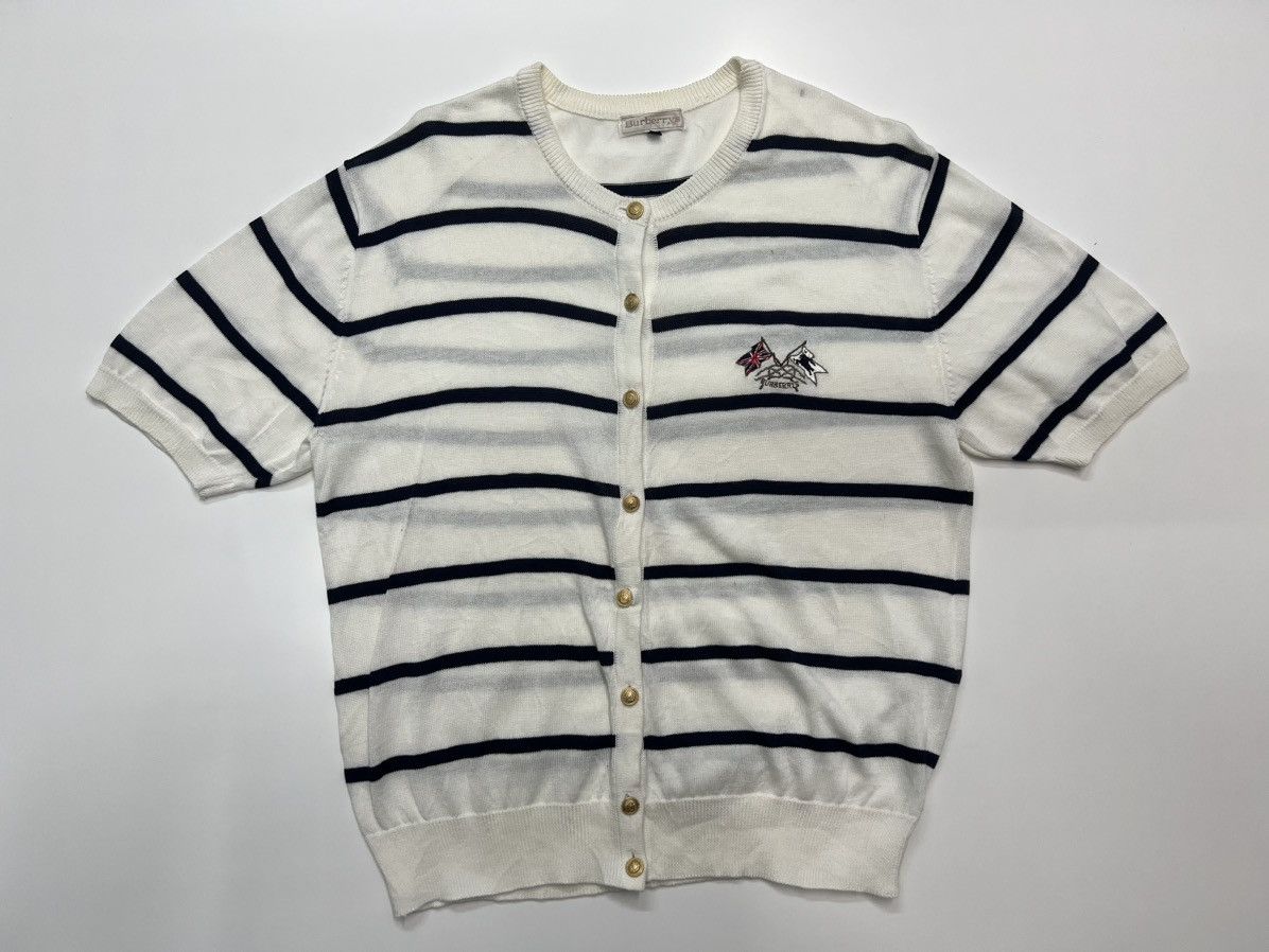 Burberry 🔥BURBERRYS GOLD BUTTON SWEATERS Size M / US 6-8 / IT 42-44 - 1 Thumbnail