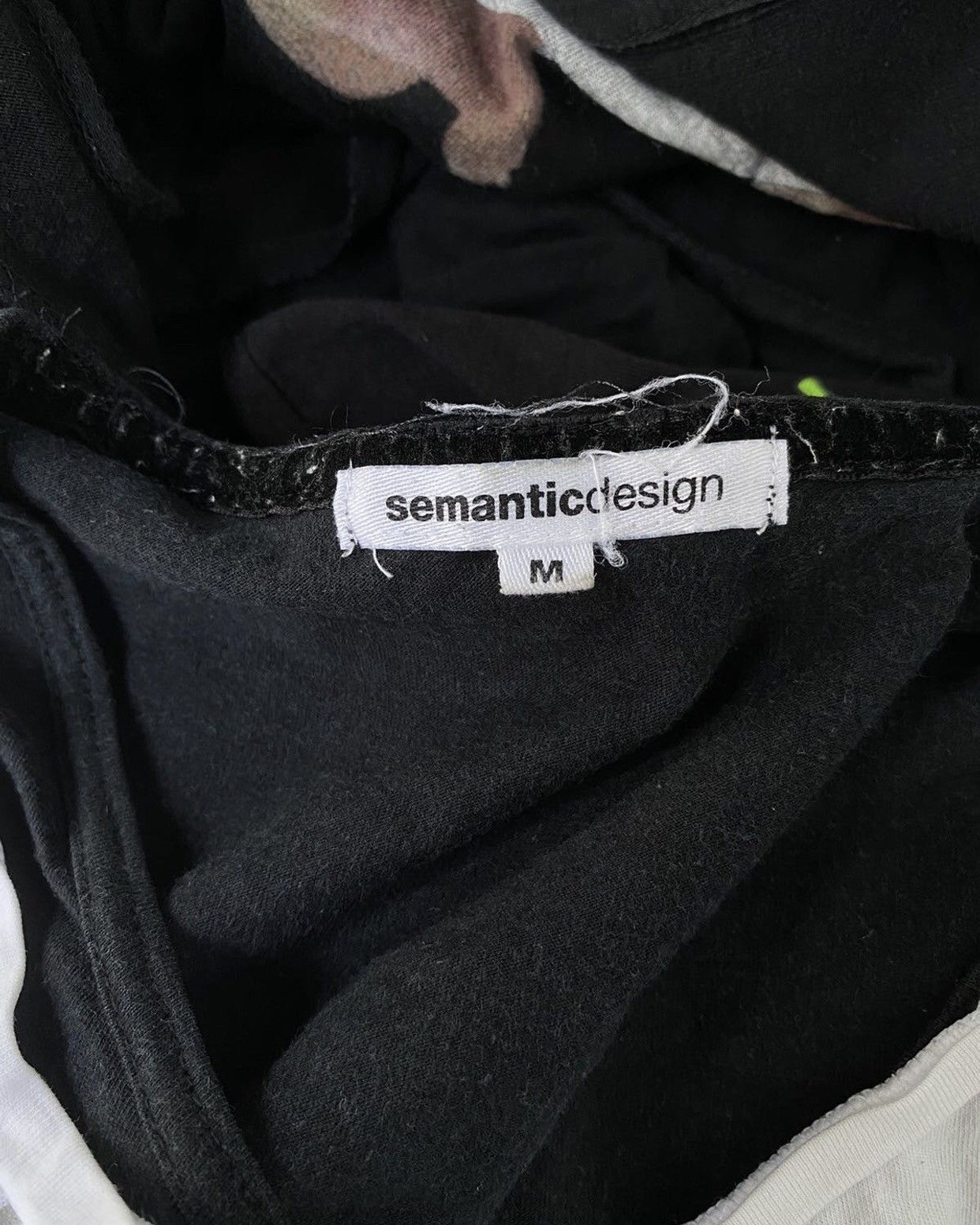 If Six Was Nine × Japanese Brand × Le Grande Bleu (L.G.B.) Semantic design punk over print shirt Size US M / EU 48-50 / 2 - 3 Thumbnail