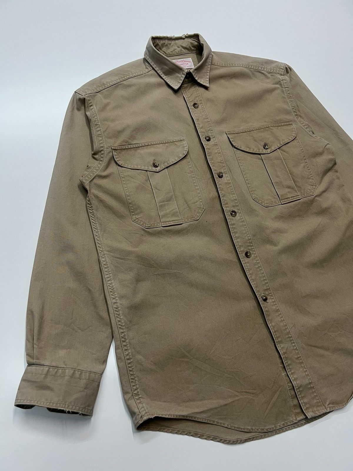 Filson 🔥VINTAGE A GENUINE FILSON GARMENT SHIRT BUTTON UP Size US L / EU 52-54 / 3 - 3 Thumbnail