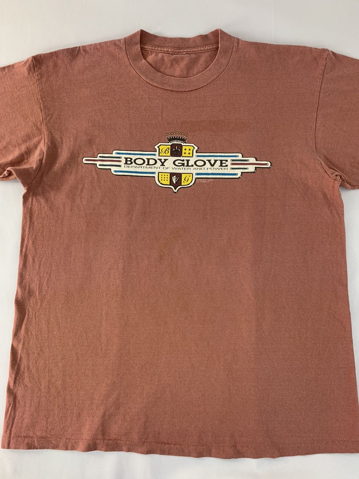 Body Glove 90s Body Glove Department Of Water And Power Printed Tee Size US XL / EU 56 / 4 - 3 Thumbnail