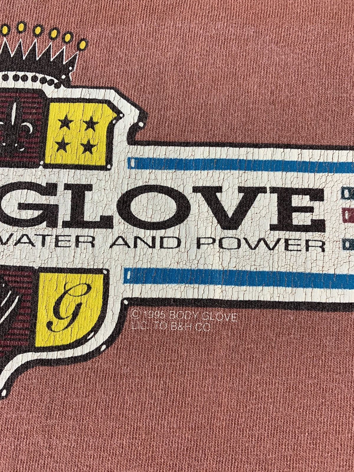 Body Glove 90s Body Glove Department Of Water And Power Printed Tee Size US XL / EU 56 / 4 - 5 Thumbnail