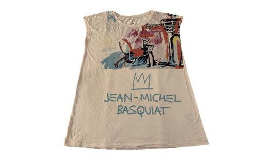 Jean-Michel Basquiat Hype Jean Michel Basquiat Monster Graphic Paint Tee Size L / US 10 / IT 46 - 1 Thumbnail
