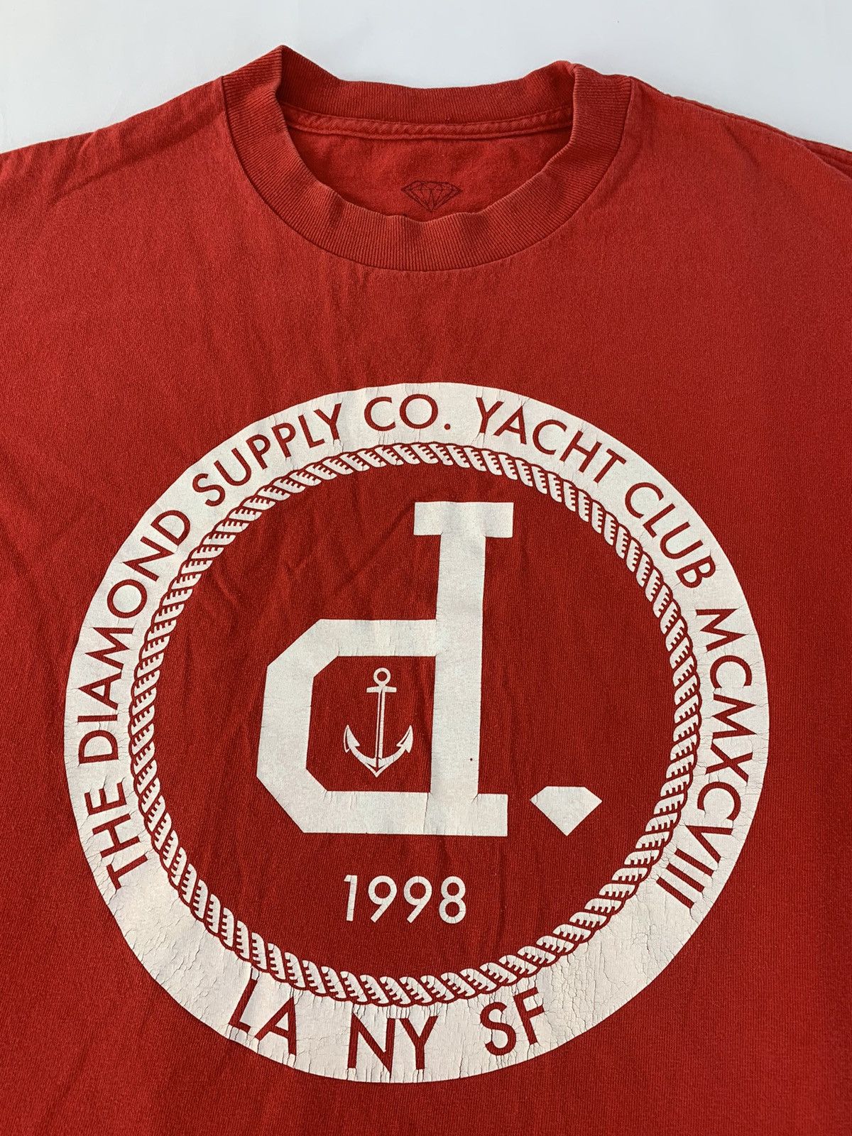 Diamond Supply Co. Hype Diamond Supply & Co LA NY SF Big Logo Tee Size US M / EU 48-50 / 2 - 3 Thumbnail