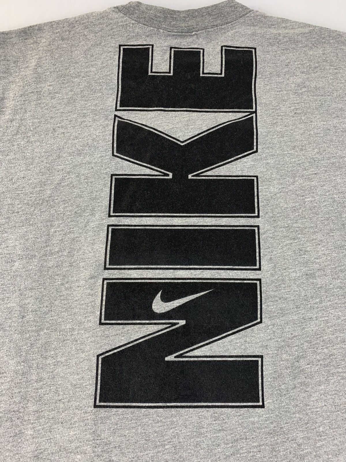 Nike Hype Nike Swoosh Big Logo Spell Out Printed Tee Size US M / EU 48-50 / 2 - 2 Thumbnail