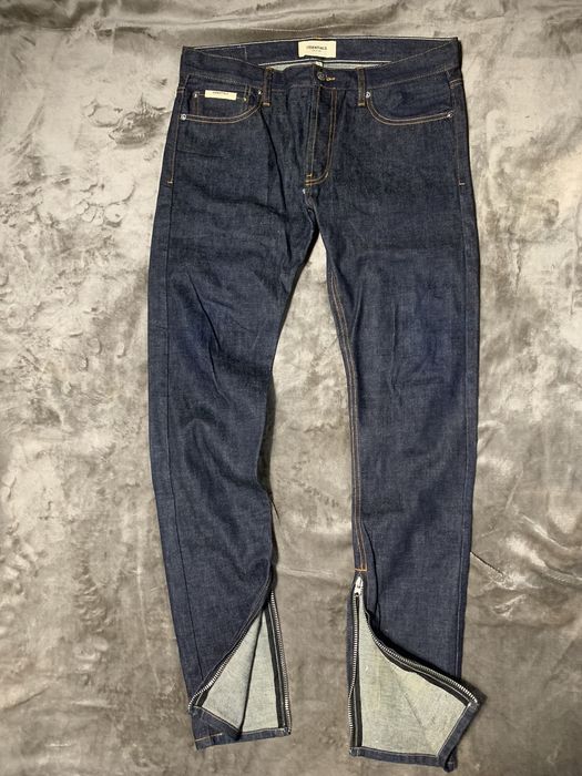 Fear of God ESSENTIALS FEAR OF GOD DENIM PANTS - 32 | Grailed