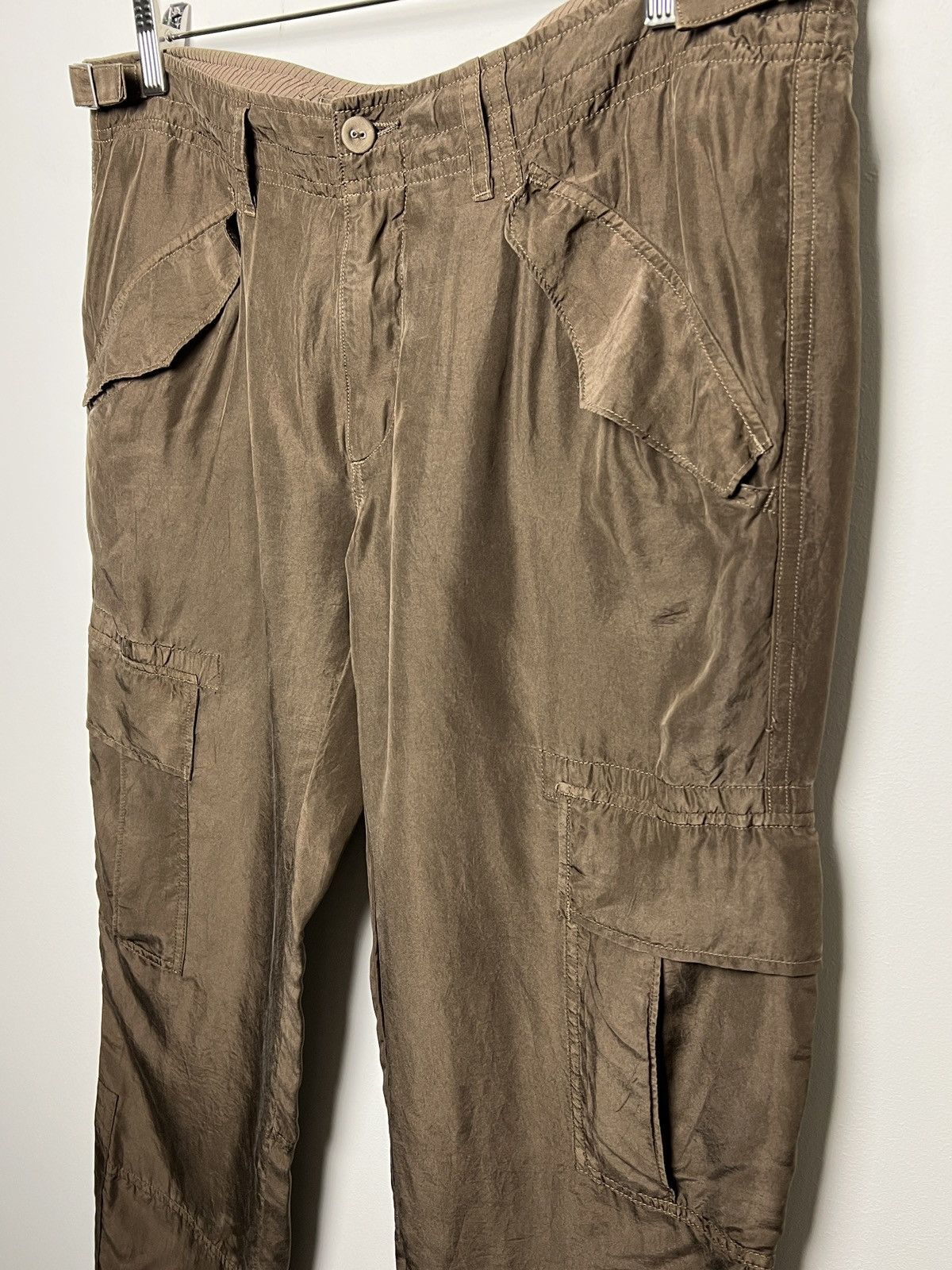 C.P. Company cp company silk cargo pants Size US 32 / EU 48 - 3 Thumbnail