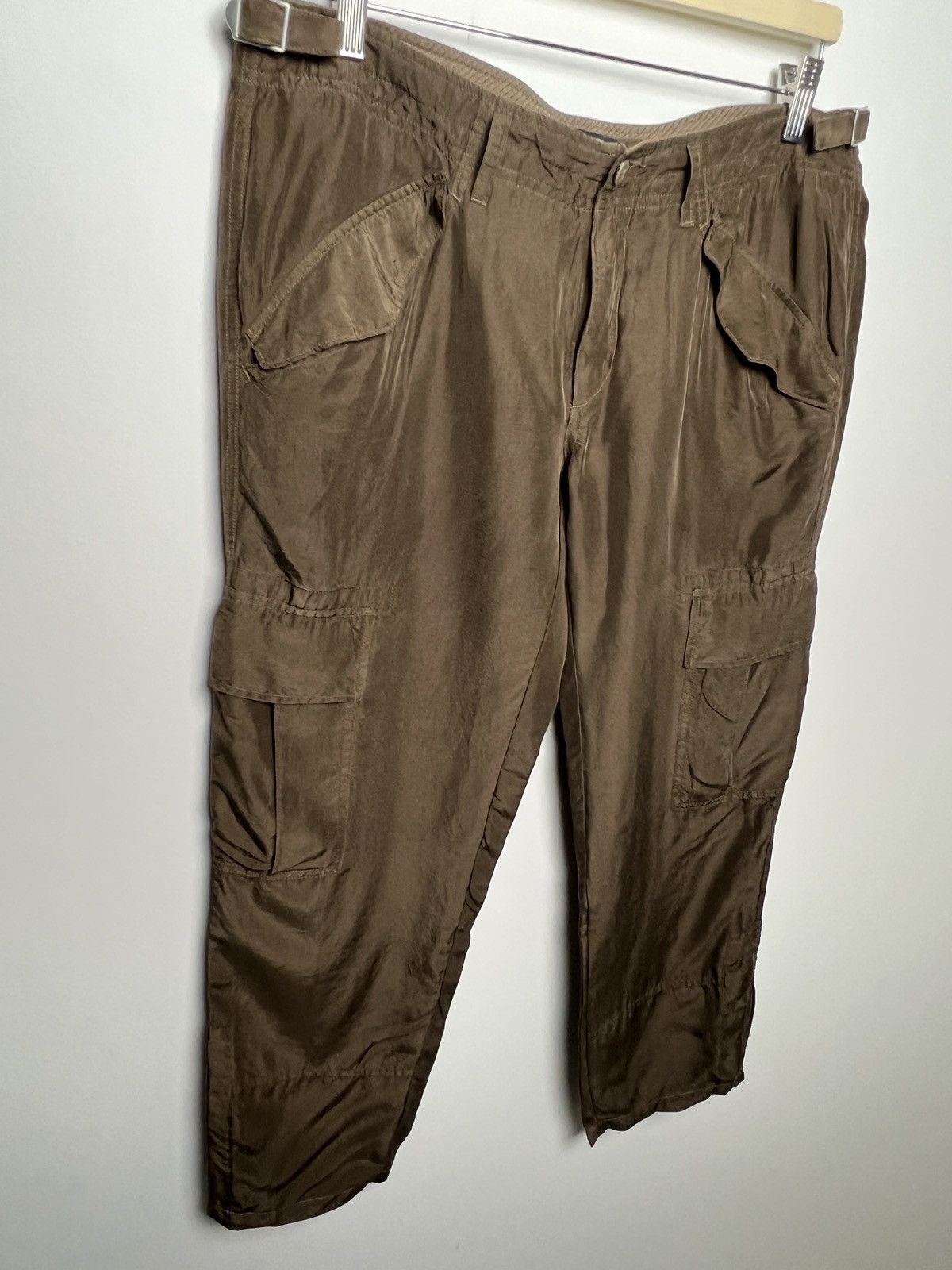 C.P. Company cp company silk cargo pants Size US 32 / EU 48 - 6 Thumbnail