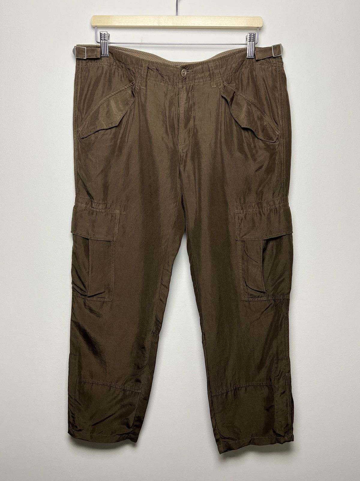 C.P. Company cp company silk cargo pants Size US 32 / EU 48 - 10 Thumbnail