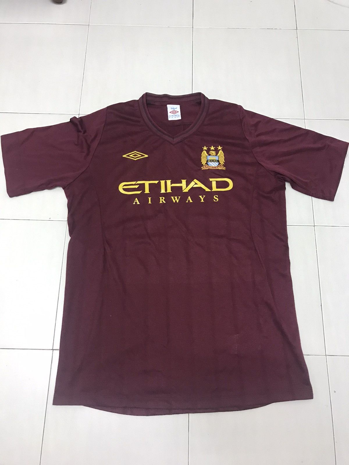 Manchester City Home Kit Away 2012 Umbro Jersey