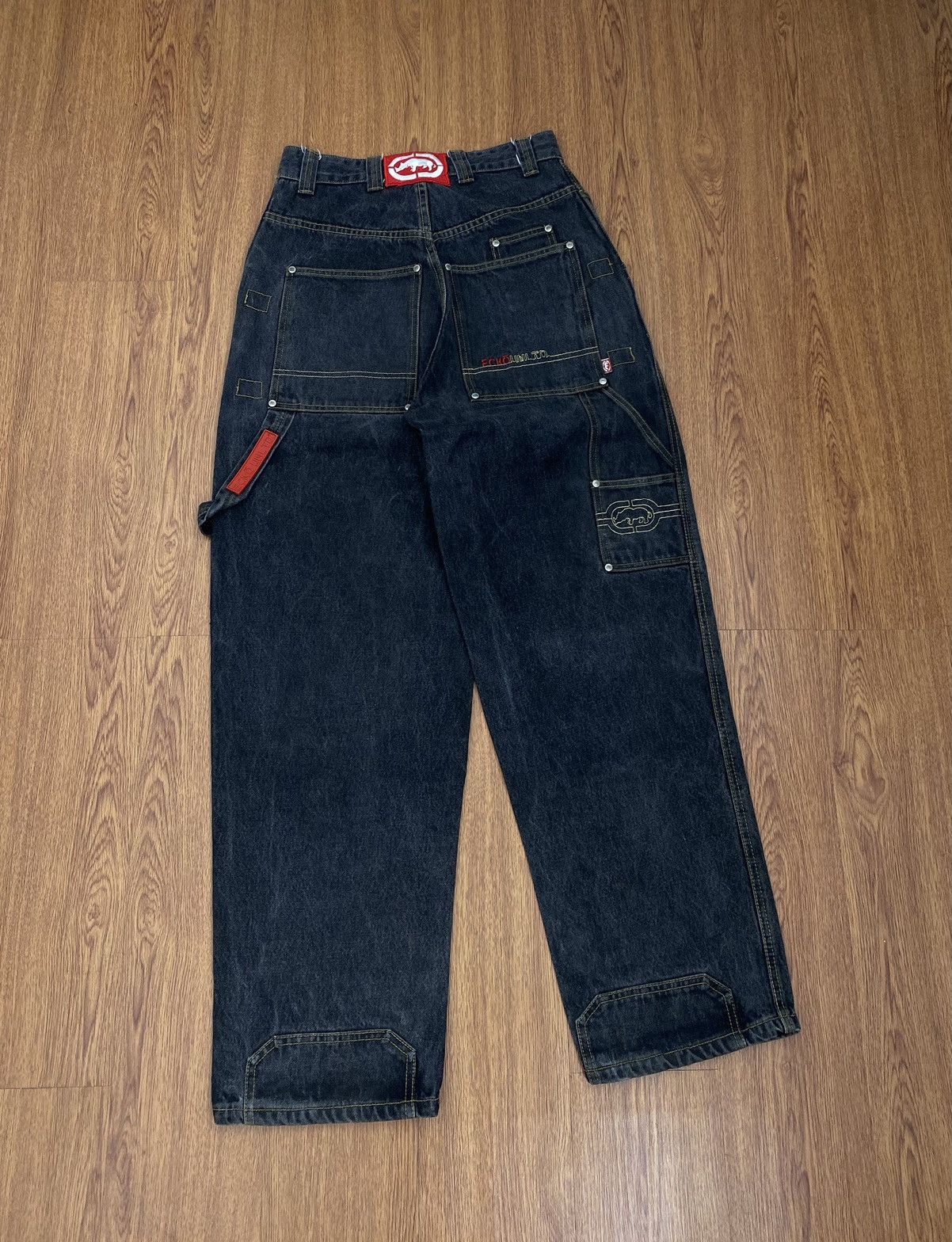 image of Vintage Ecko Unltd Baggy Jeans in Black, Men's (Size 30)