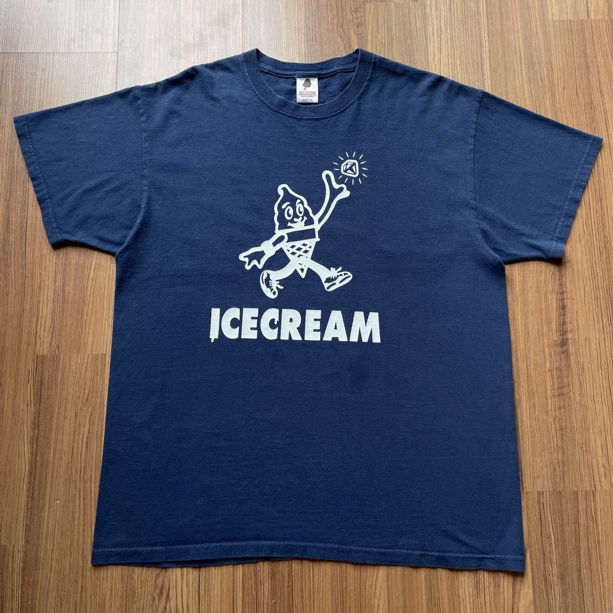 Billionaire Boys Club Vintage 2000s Icecream BBC Jumpman Pharrell Williams y2k tee Size US XL / EU 56 / 4 - 3 Thumbnail